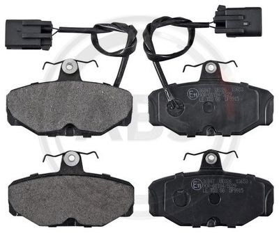 Brake Pad Set, disc brake A.B.S. 36847