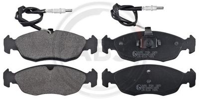 Brake Pad Set, disc brake A.B.S. 36850