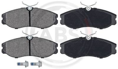 Brake Pad Set, disc brake A.B.S. 36861
