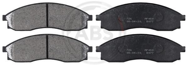 A.B.S. 36862 Brake Pad Set, disc brake