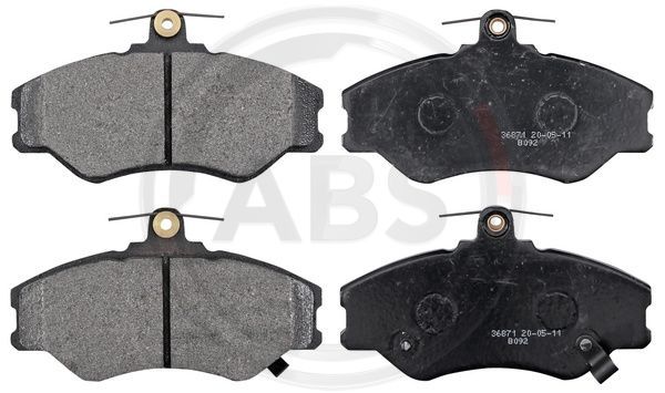 A.B.S. 36871 Brake Pad Set, disc brake