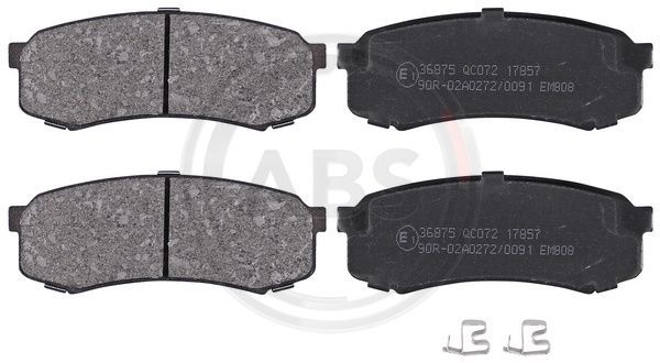 A.B.S. 36875 Brake Pad Set, disc brake
