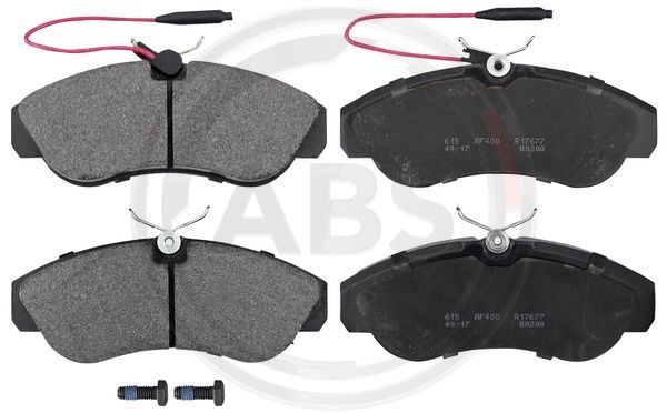 A.B.S. 36884 Brake Pad Set, disc brake