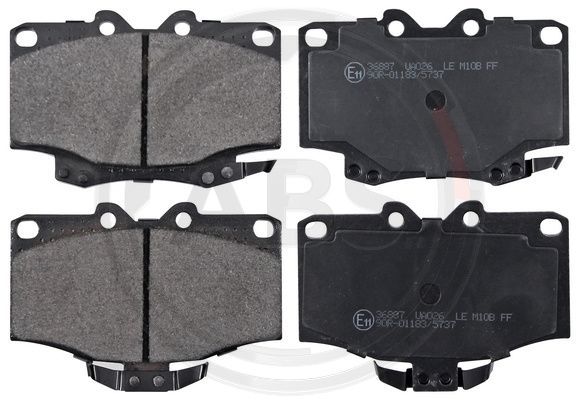 A.B.S. 36887 Brake Pad Set, disc brake