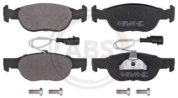 A.B.S. 36892 Brake Pad Set, disc brake