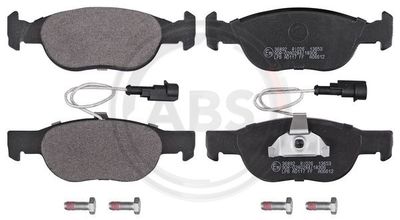 Brake Pad Set, disc brake A.B.S. 36892