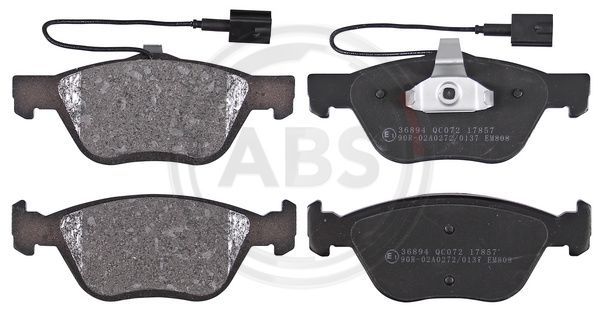 A.B.S. 36894 Brake Pad Set, disc brake