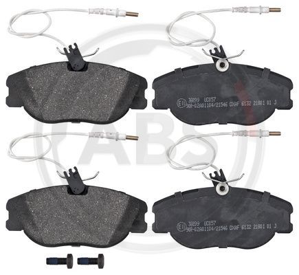 A.B.S. 36899 Brake Pad Set, disc brake