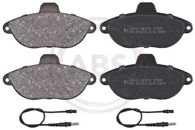 Brake Pad Set, disc brake A.B.S. 36911