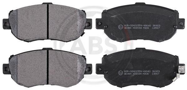A.B.S. 36923 Brake Pad Set, disc brake