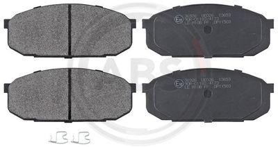 Brake Pad Set, disc brake A.B.S. 36926