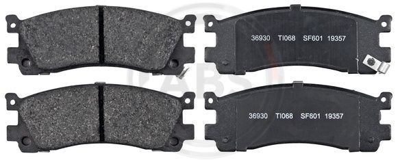A.B.S. 36930 Brake Pad Set, disc brake