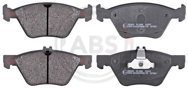 A.B.S. 36943 Brake Pad Set, disc brake