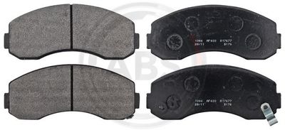 Brake Pad Set, disc brake A.B.S. 36948