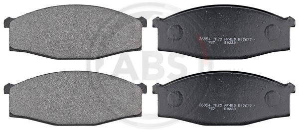 A.B.S. 36954 Brake Pad Set, disc brake
