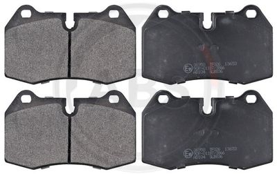 Brake Pad Set, disc brake A.B.S. 36958