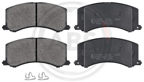 A.B.S. 36960 Brake Pad Set, disc brake