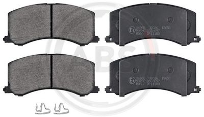 Brake Pad Set, disc brake A.B.S. 36960