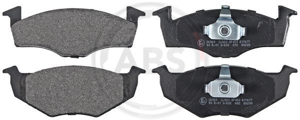 A.B.S. 36969 Brake Pad Set, disc brake