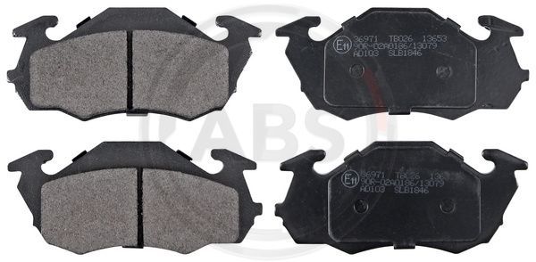 A.B.S. 36971 Brake Pad Set, disc brake