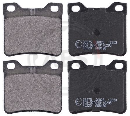 A.B.S. 36975 Brake Pad Set, disc brake
