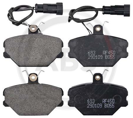 A.B.S. 37001 Brake Pad Set, disc brake