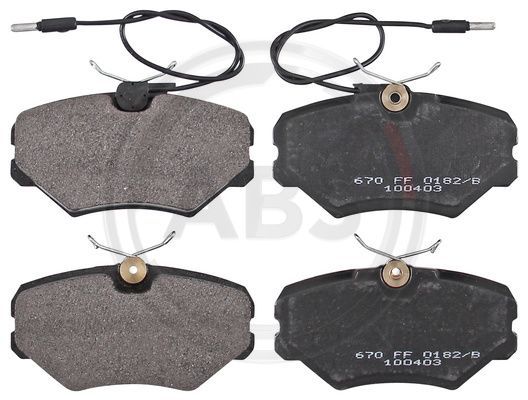 A.B.S. 37003 Brake Pad Set, disc brake