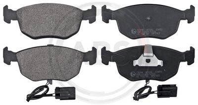 Brake Pad Set, disc brake A.B.S. 37004