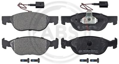 Brake Pad Set, disc brake A.B.S. 37013