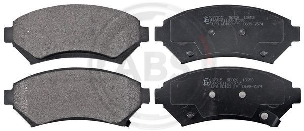 A.B.S. 37015 Brake Pad Set, disc brake