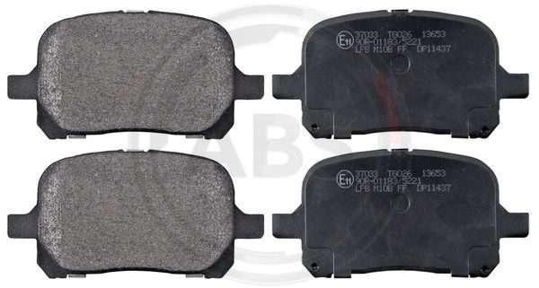 A.B.S. 37033 Brake Pad Set, disc brake