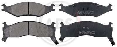 Brake Pad Set, disc brake A.B.S. 37043
