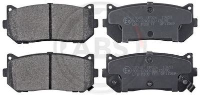 Brake Pad Set, disc brake A.B.S. 37045