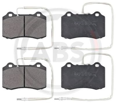 Brake Pad Set, disc brake A.B.S. 37049