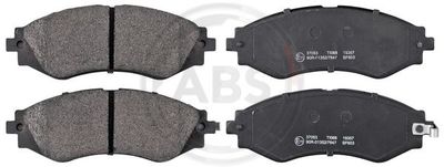 Brake Pad Set, disc brake A.B.S. 37053