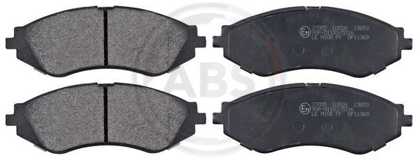 A.B.S. 37055 Brake Pad Set, disc brake