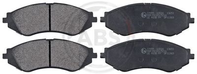 Brake Pad Set, disc brake A.B.S. 37055
