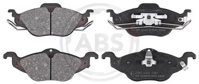 Brake Pad Set, disc brake A.B.S. 37065