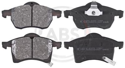 Brake Pad Set, disc brake A.B.S. 37076