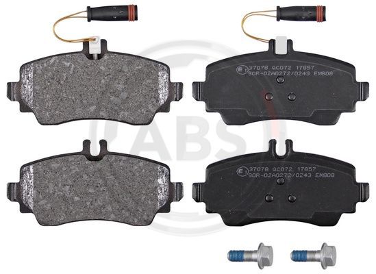 A.B.S. 37078 Brake Pad Set, disc brake