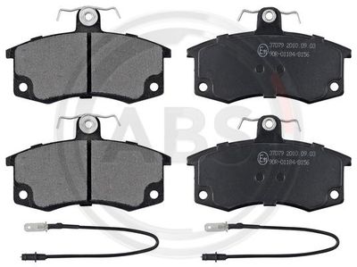 Brake Pad Set, disc brake A.B.S. 37079