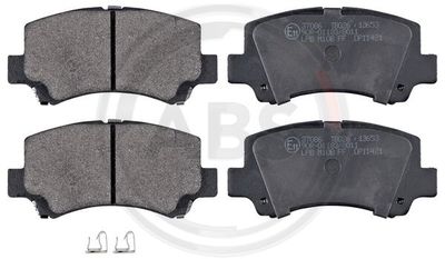 Brake Pad Set, disc brake A.B.S. 37086