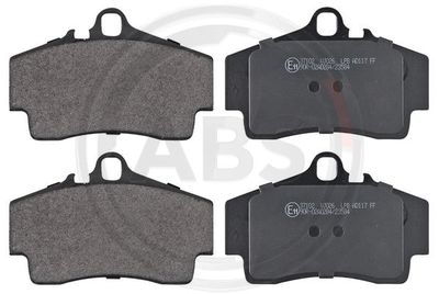 Brake Pad Set, disc brake A.B.S. 37102