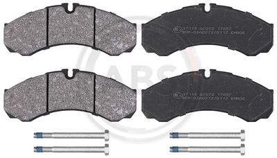 Brake Pad Set, disc brake A.B.S. 37113