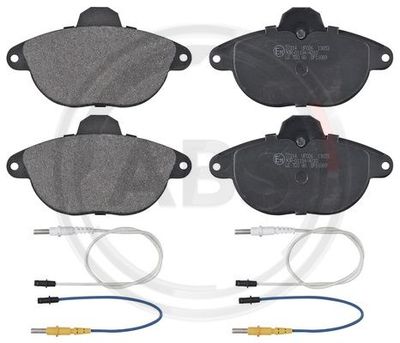 Brake Pad Set, disc brake A.B.S. 37114