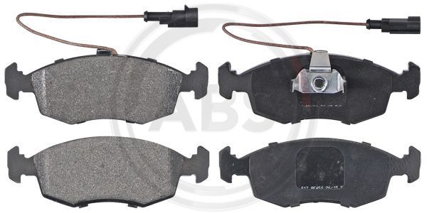 A.B.S. 37122 Brake Pad Set, disc brake