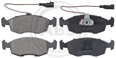 Brake Pad Set, disc brake A.B.S. 37122
