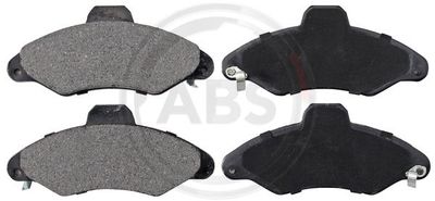 Brake Pad Set, disc brake A.B.S. 37127