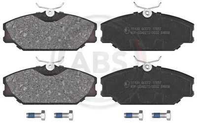 Brake Pad Set, disc brake A.B.S. 37138