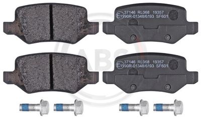 Brake Pad Set, disc brake A.B.S. 37146